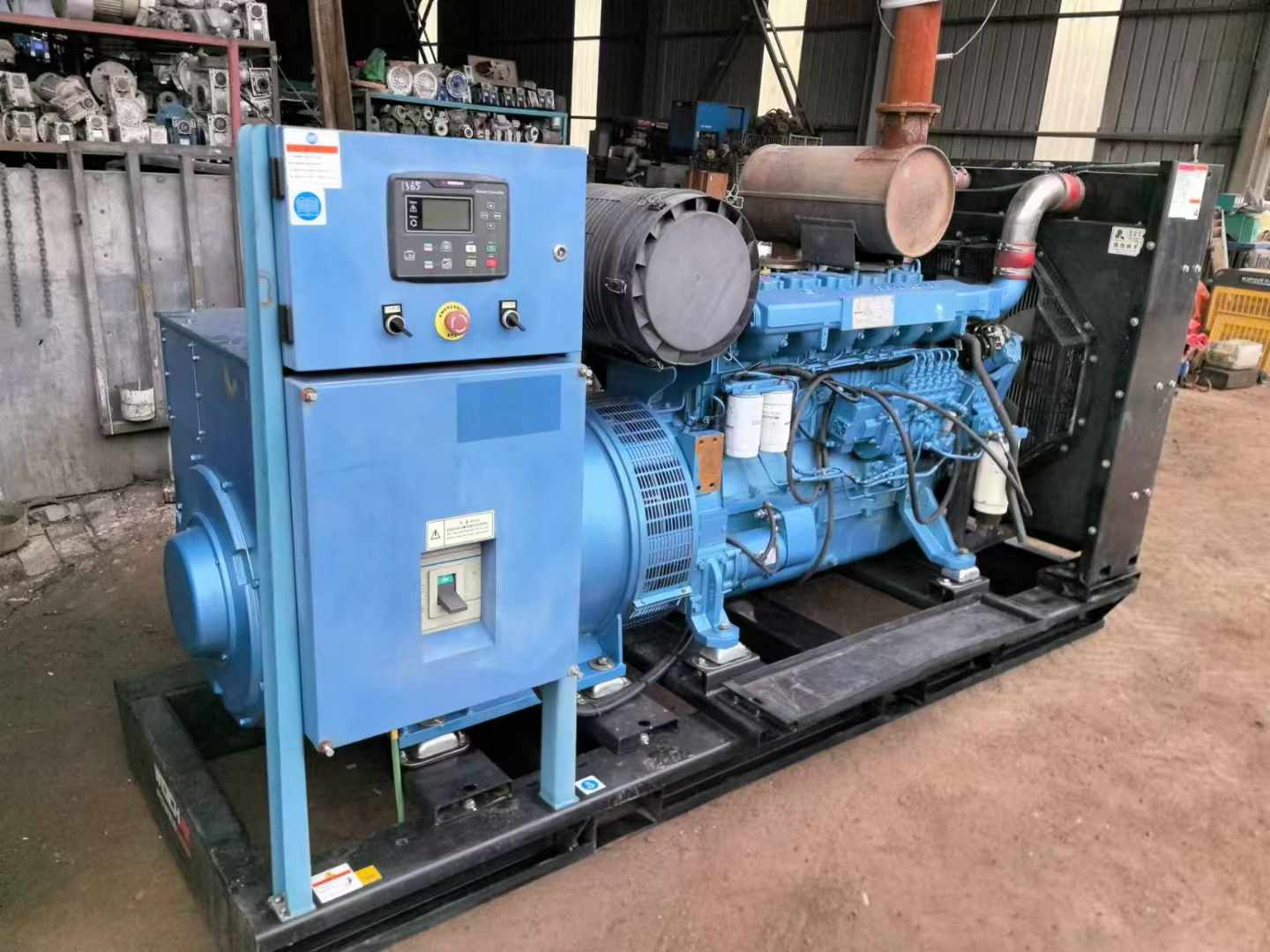 代县500kW 柴油发电机组可带动设备功率的计算公式是什么?